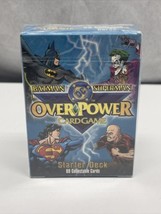 NOS 1996 Fleer  Skybox DC Over Power Card Game Starter Deck Batman Superman JD - $14.85