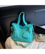 Women Deluxe Sky Blue Solid Crossbody Shoulder Handbag Large Capactiy Ca... - $32.99