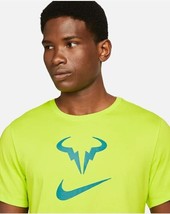 NWT men&#39;s S/small nike rafa nadal bull logo dri-fit tee t-shirt tennis d... - £26.57 GBP