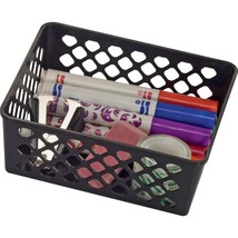 Officemate Achieva Medium Supply Basket, Pack of 3, Recycled, Black (26201) - $16.99