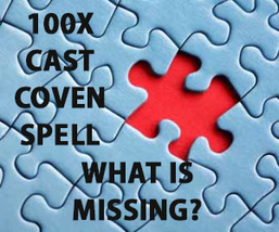 100X FULL COVEN CAST FIND WHAT'S MISSING IN YOUR LIFE EXTREME Magick WITCH  image 2