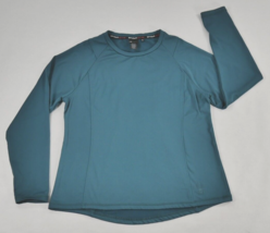 Spyder Active Base Layer Stretch Blue Green Shirt Long Sleeve Womens XL - £26.85 GBP