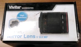 Vivitar 500mm f/8 Mirror Lens + UV Filter - $134.99