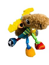 Lamaze Tomy Mortimer the Moose Teether Crinkle Plush Baby Stroller Toy Clip 8” - $12.35