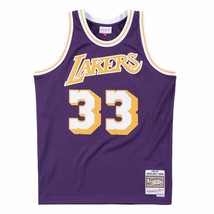 Kareem Abdul Jabbar Los Angeles Lakers 1983-84 Purple Mitchell &amp; Ness Jersey - £131.64 GBP