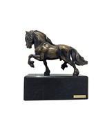 Fresian Horse (fifth kind), horse marble statue, limited ... - $2,125.00