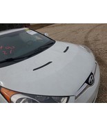 Hood White 4dr OEM 2013 Hyundai Veloster MUST SHIP TO A COMMERCIALY ZONE... - £379.37 GBP