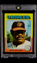 1975 Topps Mini #382 Don Baylor Baltimore Orioles Vintage Baseball Card - $3.73