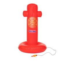 LITTLE TIKES Inflatable Red Fire Hydrant Hose Sprinkler 5 Foot Tall - New in Box - £21.57 GBP