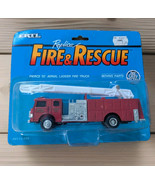 1990 Ertl #2401 Buffalo FD Pierce 55&#39; Aerial Ladder Fire Truck-Sealed! - €16,41 EUR