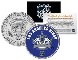 LOS ANGELES KINGS NHL Hockey JFK Kennedy Half Dollar U.S. Coin * LICENSED * - £6.73 GBP