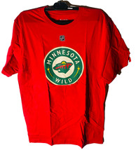 Reebok Herren Minnesota Wild Suter 20 Kurzarm T-Shirt Rot - £15.01 GBP