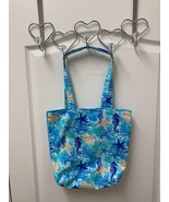Handmade by PZQUILTS  Reversible Large Tote Bag with Seahorses &amp; Seashells - $18.95