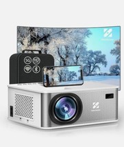 Henhoor Native 1080P Projector with 5G WiFi and Bluetooth with 300&quot; Display - £95.69 GBP