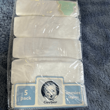 Vintage Gerber bodysuit tagless , five pack 12 to 18 pounds - £9.38 GBP