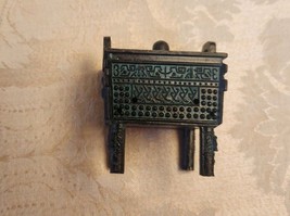 Asian Insence Chest Style Burner Green Cast Iron  - £11.16 GBP