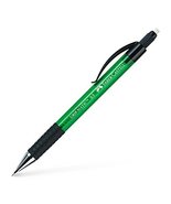 Faber-Castell Grip-Matic 1375 0.5mm Mechanical Pencil - Green (Box of 10) - $38.46