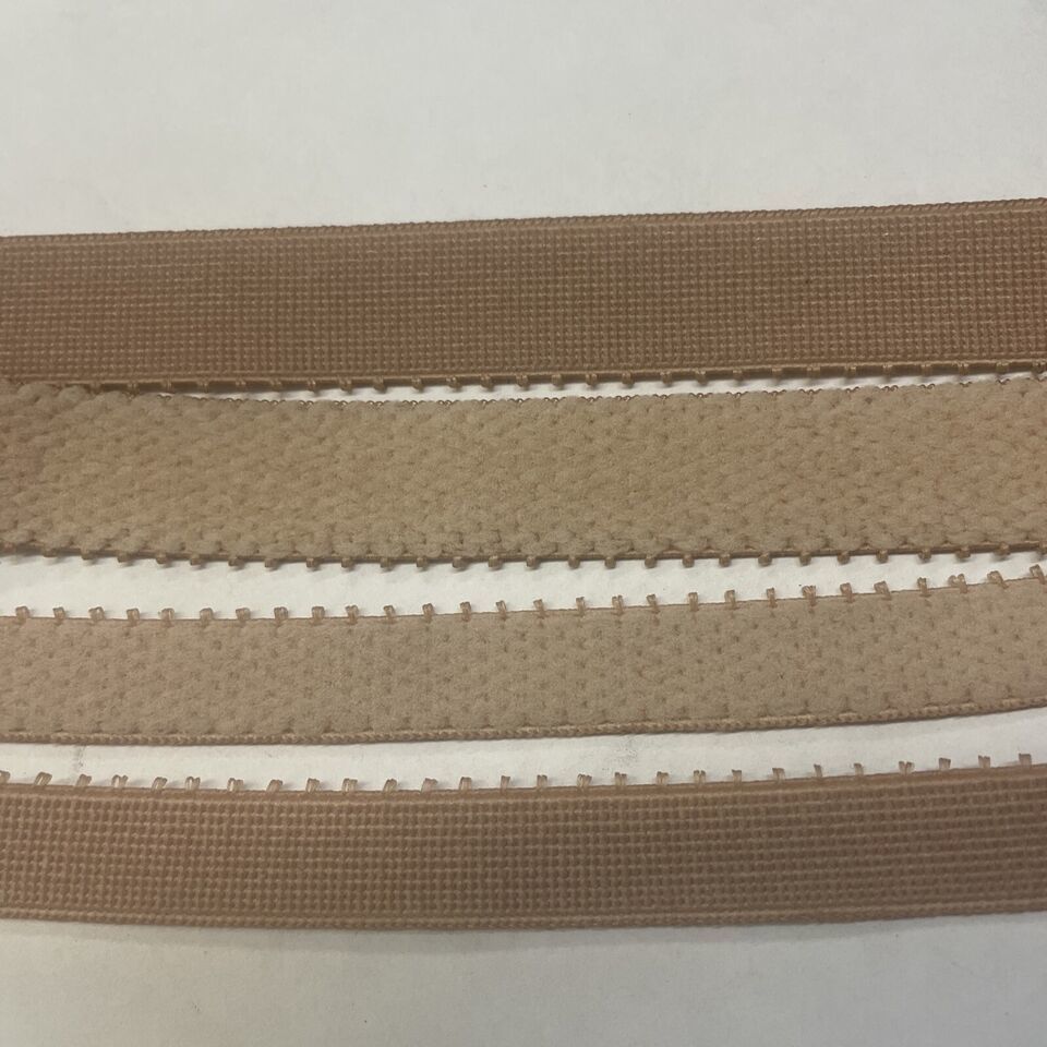 4 yards Nude Picot plush back Bra Elastic 3/4&quot; or 1/2&quot; - $5.99