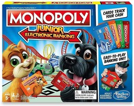 Monopoly Junior with Electronic Banking Board Game by Hasbro - £13.97 GBP