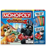 Monopoly Junior with Electronic Banking Board Game by Hasbro - $17.81