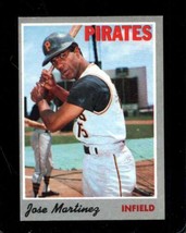 1970 Topps #8 Jose Martinez Vg+ (Rc) Pirates *X105264 - £0.76 GBP
