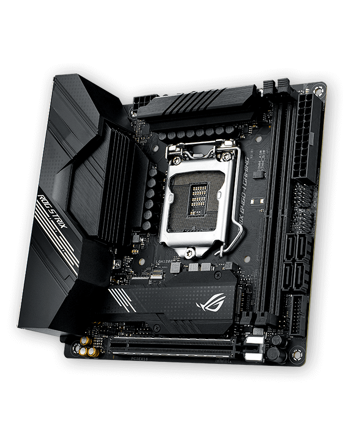 Primary image for ASUS ROG STRIX B460-I GAMING LGA 1200 DDR4 64GB Mini-ITX