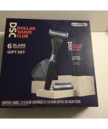 NEW Dollar Shave Club 6 Blade Handsome Boxed Gift Set - $17.96