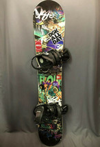 Flow 152 Snowboard With Med Burton Cartel Bindings - £261.60 GBP