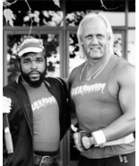 Mr T and Hulk Hogan strong man legends together 24x30 inch poster - $29.99