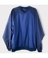 Greg Norman Blue wind rain jacket w/ blue contrasting material Raglan Sl... - £42.97 GBP