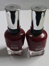 2 Sally Hansen Complete Salon Manicure Nail Polish Color- 418 Society Ruler - $11.38