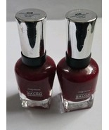2 Sally Hansen Complete Salon Manicure Nail Polish Color- 418 Society Ruler - $209.47 MXN