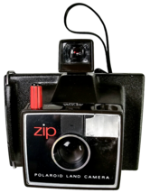Vintage Photo Décor Polaroid  Land Camera Zip w Strap Use Type 87 Film Works - $24.99