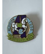 Mississippi WBA 1996 Meridian Lapel Pin Women&#39;s Bowling Association - $19.03