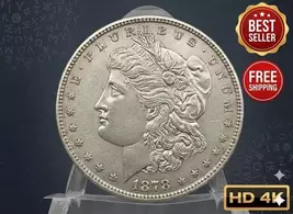 1878 Morgan Silver Dollar Coin – Rare Antique U.S. Collectible - $9.99