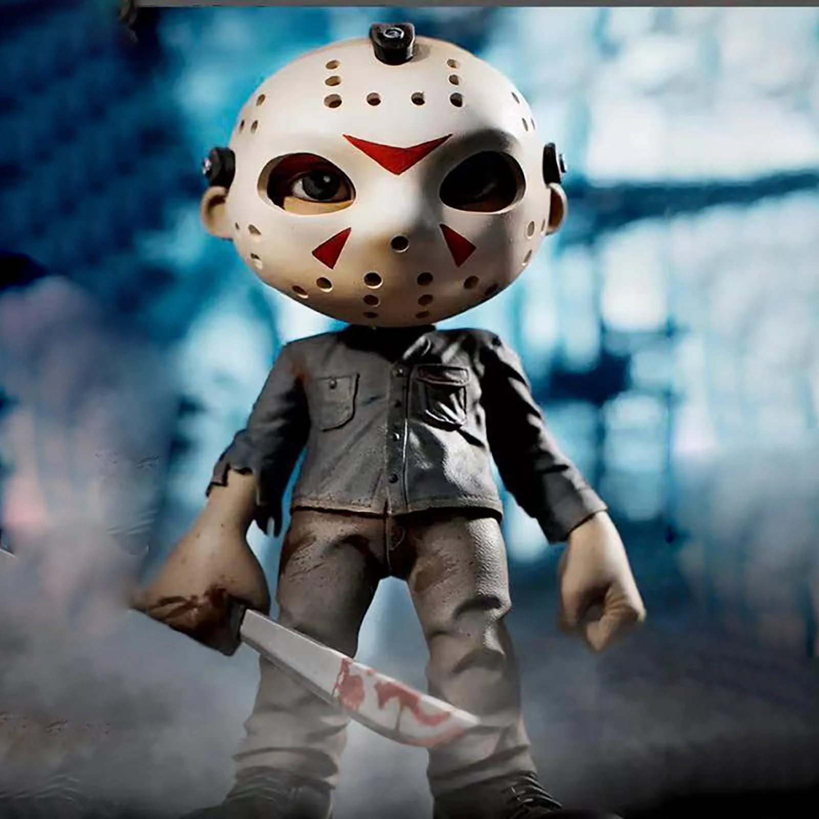 Horror Movie Jason Excellent Action Figure Model Statue Toy Collectibles Gift - £40.82 GBP