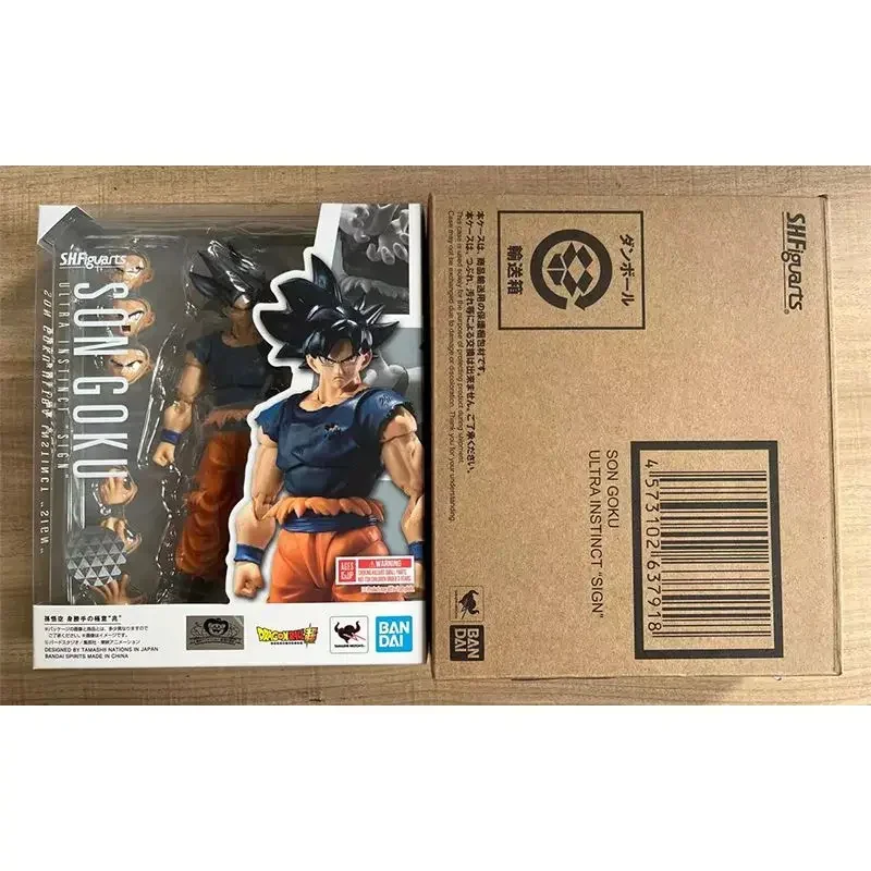 Original Bandai SHFiguarts Son Goku Ultra Instinct Sign Dragon Ball In Stoc - £156.03 GBP