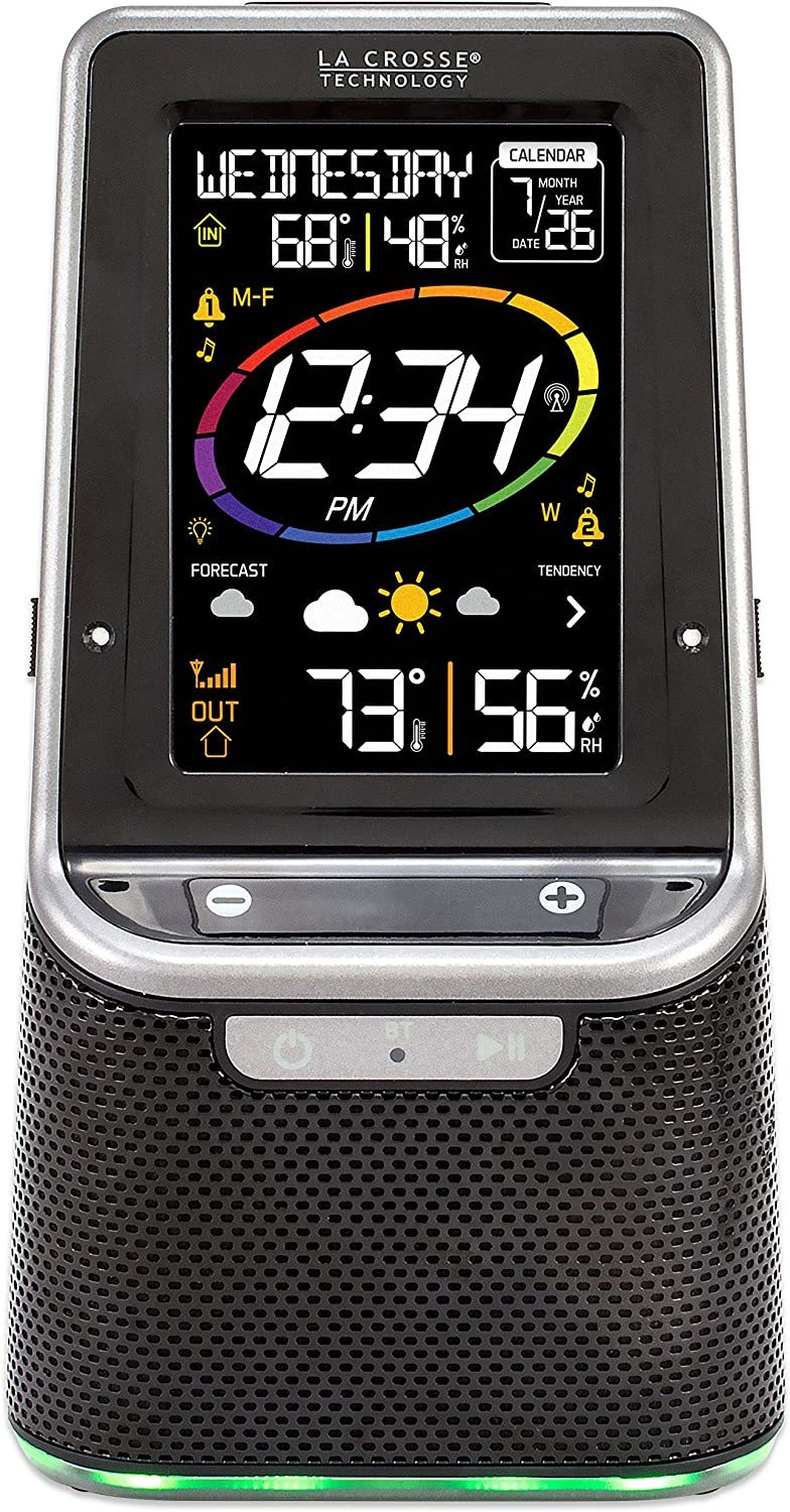 La Crosse Technology S87078 Color Wireless Weather Station with Bluetooth - $74.99