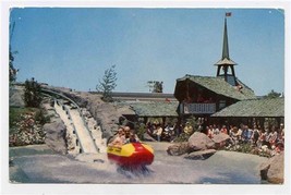 Disneyland Bobsled Postcard E 11 Tomorrowland  - $15.84