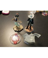 Disney Infinity lot of 4 Lone Ranger, Aladdin - $14.85