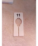 Clothing Rack clothes size hangers size 11 - $4.91