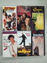 Lot of 6 VHS Fast Times At Ridgemont High Mr Magoo Highlander Chinatown - £15.01 GBP