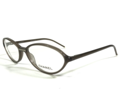 Chanel Eyeglasses Frames 3043-H c.677 Clear Gray Round Oval Full Rim 53-16-135 - £179.23 GBP