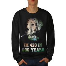 Wellcoda 42 Dog Years Blunt Mens Sweatshirt, Happy Casual Pullover Jumper - £23.76 GBP+