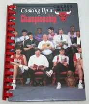 Cooking Up A Championship Chicago Bulls Cookbook 1994 Rare Michael Jordan Era - £38.91 GBP