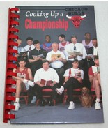 COOKING UP A CHAMPIONSHIP Chicago Bulls Cookbook 1994 RARE Michael Jorda... - £38.75 GBP