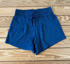 Anybody NWOT Women’s cozy knit luxe Jersey shorts size 2XS blue sf3x1 - £11.52 GBP
