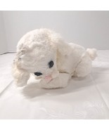 Vintage Eden Toys Dog Poodle Wind Up Musical Plush white lullaby puppy READ - $125.92 CAD