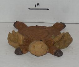 Moose Ceramic Round Coaster brown - $14.80