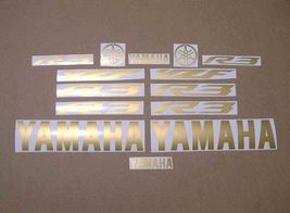 YZF R3 decals stickers custom graphics set, gold - $19.99